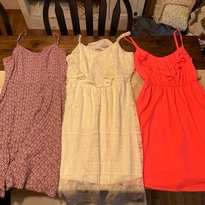 Women’s summer dresses size medium lot